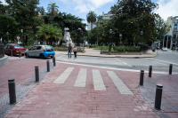  Inauguración de semipeatonalización de la calle Rincón entre plaza Zabala y Juncal