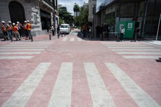  Inauguración de semipeatonalización de la calle Rincón entre plaza Zabala y Juncal