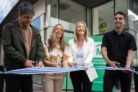 Intendenta Carolina Cosse participa de la inauguración de la semipeatonalización de la calle Rincón entre plaza Zabala y Juncal