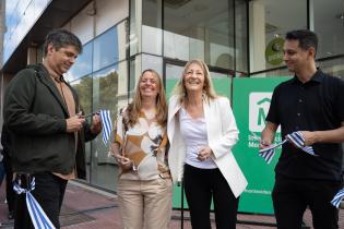 Intendenta Carolina Cosse participa de la inauguración de la semipeatonalización de la calle Rincón entre plaza Zabala y Juncal