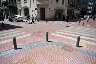 Inauguración de semipeatonalización de la calle Rincón entre plaza Zabala y Juncal Inauguración de semipeatonalización de la calle Rincón entre plaza Zabala y Juncal