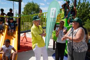 Inauguración de espacio público en el barrio Los milagros Inauguración de espacio público en el barrio Los milagros