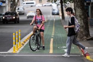 Ciclovía en calle San José Ciclovía en calle San José