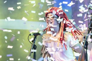 Encuentro de Carnaval de las Promesas en el teatro de Verano Encuentro de Carnaval de las Promesas en el teatro de Verano