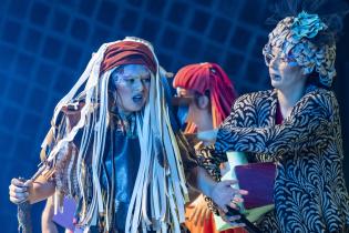 Encuentro de Carnaval de las Promesas en el teatro de Verano Encuentro de Carnaval de las Promesas en el teatro de Verano