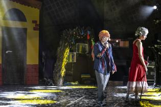 Encuentro de Carnaval de las Promesas en el teatro de Verano Encuentro de Carnaval de las Promesas en el teatro de Verano