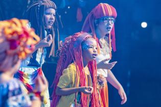 Encuentro de Carnaval de las Promesas en el teatro de Verano Encuentro de Carnaval de las Promesas en el teatro de Verano