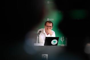 Conferencia de prensa por balance de la recolección de residuos Conferencia de prensa por balance de la recolección de residuos , 2 de enero de 2024