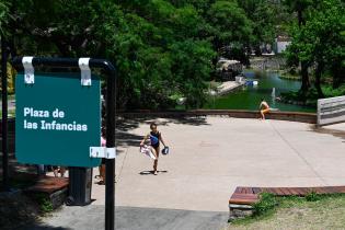 Parque Villa Dolores. Avance de obras Villa Dolores ,03 de enero de 2024