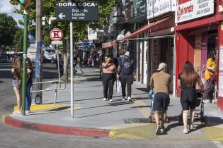 Avance de obras en veredas de Av. 8 de octubre