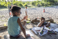  Actividades en playa Punta Yeguas en el marco del programa Monteverano