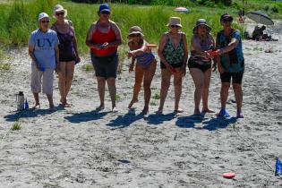 Actividades en playa del Cerro por el programa Monteverano ,  09 de enero de 2024