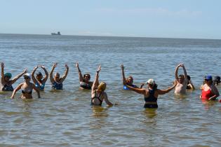 Actividades en playa del Cerro por el programa Monteverano ,  09 de enero de 2024