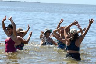 Actividades en playa del Cerro por el programa Monteverano ,  09 de enero de 2024