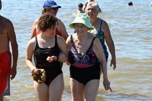 Actividades en playa del Cerro por el programa Monteverano ,  09 de enero de 2024