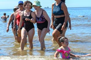 Actividades en playa del Cerro por el programa Monteverano ,  09 de enero de 2024