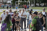 Recorrida por tótems del circuito de candombe Latido Afro