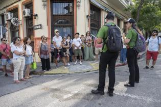 Recorrida por tótems del circuito de candombe Latido Afro