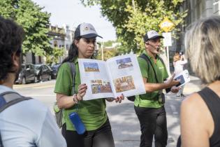 Recorrida por tótems del circuito de candombe Latido Afro