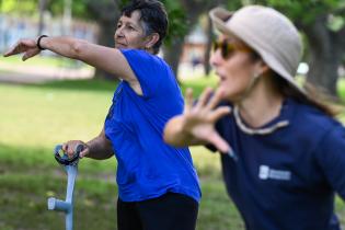 Actividades en el parque Batlle para personas en situación de discapacidad por el programa Monteverano
Titulo, 11 de enero de 2024