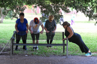 Actividades en el parque Batlle para personas en situación de discapacidad por el programa Monteverano
Titulo, 11 de enero de 2024