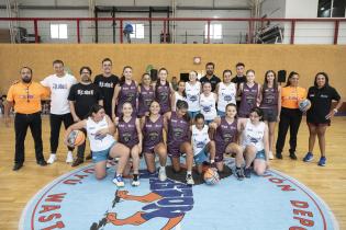 Federico Graña y Mauricio Zunino en el Torneo Jr. NBA en el club Guruyú Waston Federico Graña y Mauricio Zunino en el Torneo Jr. NBA en el club Guruyú Waston