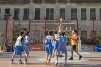 Torneo Jr. NBA en la plaza de Deportes Nº 1