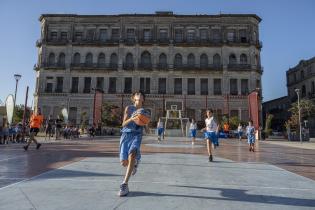 Torneo Jr. NBA en la plaza de Deportes Nº 1 Torneo Jr. NBA en la plaza de Deportes Nº 1