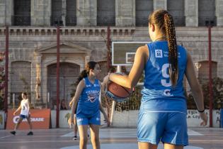 Torneo Jr. NBA en la plaza de Deportes Nº 1