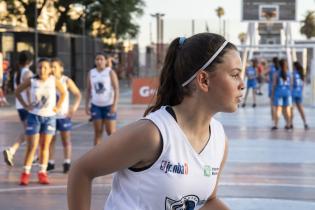 Torneo Jr. NBA en la plaza de Deportes Nº 1