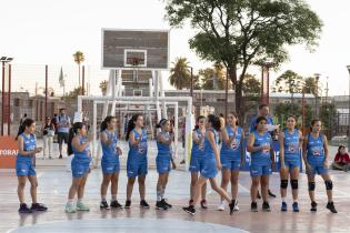 Torneo Jr. NBA en la plaza de Deportes Nº 1