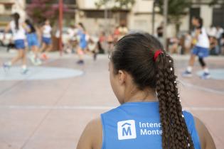 Torneo Jr. NBA en la plaza de Deportes Nº 1