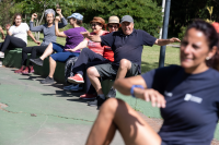 Gimnasia para personas mayores en Cedel Carrasco