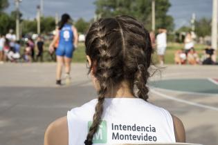 Torneo Jr. NBA en la plaza Alba Roballo