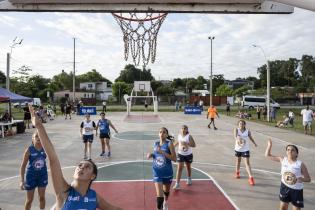 Torneo Jr. NBA en la plaza Alba Roballo Torneo Jr. NBA en la plaza Alba Roballo