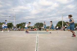 Torneo Jr. NBA en la plaza Alba Roballo Torneo Jr. NBA en la plaza Alba Roballo