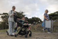 Fiesta inaugural por los 300 años de Montevideo en playa del Cerro