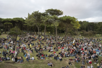 Fiesta inaugural por los 300 años de Montevideo en playa del Cerro