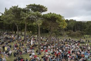 Fiesta inaugural por los 300 años de Montevideo en playa del Cerro