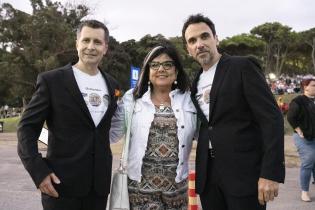 Fiesta inaugural por los 300 años de Montevideo en playa del Cerro Fiesta inaugural por los 300 años de Montevideo en playa del Cerro