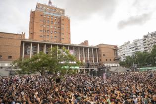 Festejos en el escenario de el Gaucho por los 300 años de Montevideo Festejos en el escenario de el Gaucho por los 300 años de Montevideo