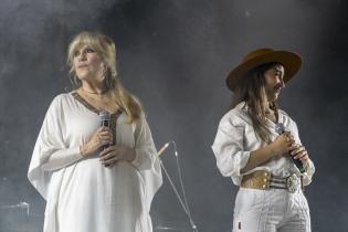 Festejos en el escenario de el Gaucho por los 300 años de Montevideo