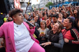 Mocchi en los festejos por los 300 años de Montevideo