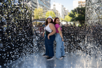 Festejos en el escenario de Av. Libertador por los 300 años de Montevideo