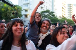 Festejos en el escenario de Av. Libertador por los 300 años de Montevideo Festejos en el escenario de Av. Libertador por los 300 años de Montevideo