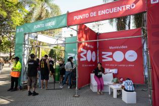 Punto Rojo en los en los festejos por los 300 años de Montevideo