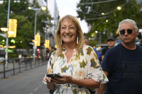 Instalación de luminarias led en Av.18 de Julio por Carnaval 2024