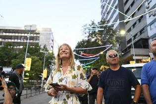 Instalación de luminarias led en Av.18 de Julio por Carnaval 2024 Instalación de luminarias led en Av.18 de Julio por Carnaval 2024