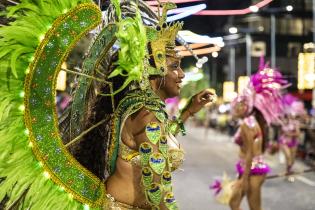 Urusamba en el Desfile de Escuelas de Samba