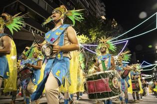 Urusamba en el Desfile de Escuelas de Samba